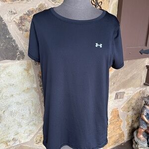 Under Armour HeatGear Short Sleeve t-shirt - Black - XL - Round neck